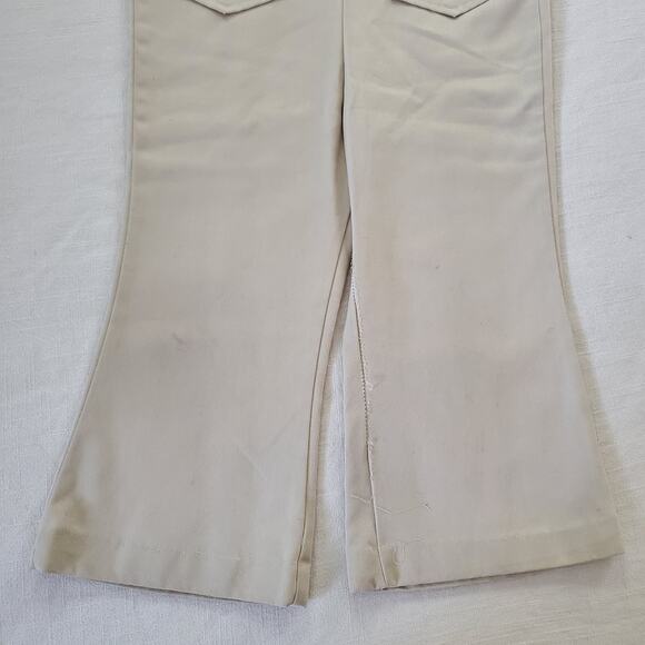 Vintage Tan Flared Leg Overalls 3t - Picture 3 of 9